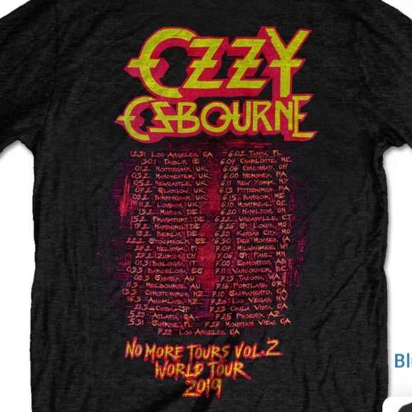Ozzy Osbourne Concert Tee - Picture 3 of 4